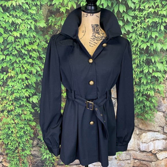 Tulle Jackets & Blazers - TULLE Tonal Stripe Hooded Jacket, L